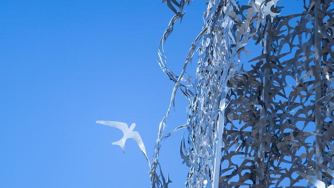 The Lighthouse sculpture at Byron Bay, dubbed the 'disco dong' by some, will be torn down. Picture: Christopher Soulsby/Byron Shire Council