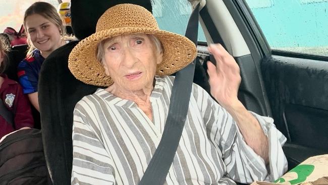 Moree resident Joy Cunningham, 95, who has lived in town all her life, had her home burnt down last week as part of a crime spree. Picture: Supplied