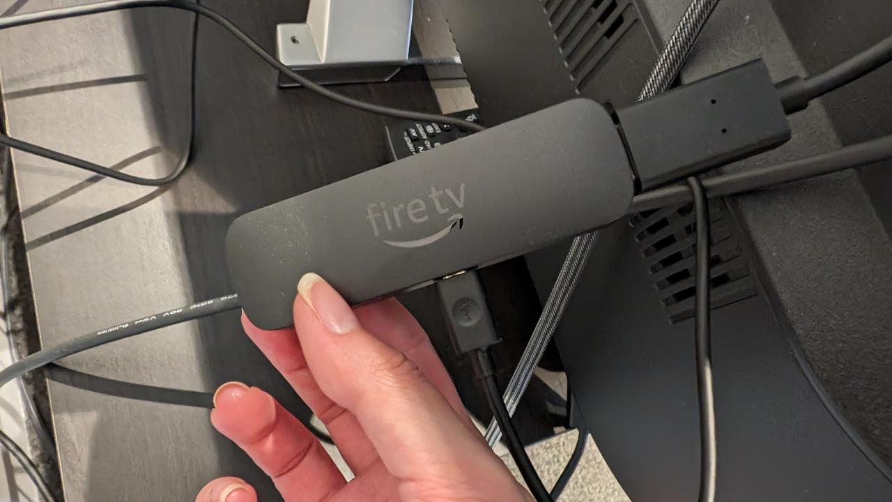 Fire TV Stick 4K Max. Picture: Supplied/Lauren Chaplin