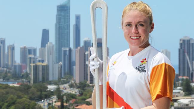 Sally Pearson is ready for the Commonwealth Games. Picture Glenn Hampson