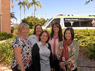 A-TEAM: Fiona Sewell, Peta Thompson, Di Gee, Naomea Caville and Kristen James look forward to seeing an expanded Nurse Navigator program. Picture: Rhylea Millar