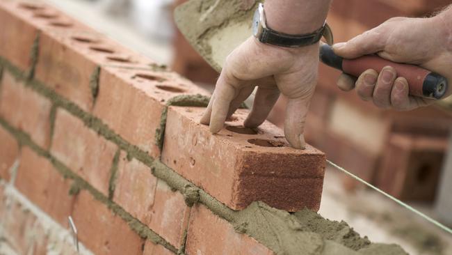 Mortar debris and gaps between bricks was a common defect across houses in the northwest Sydney community.