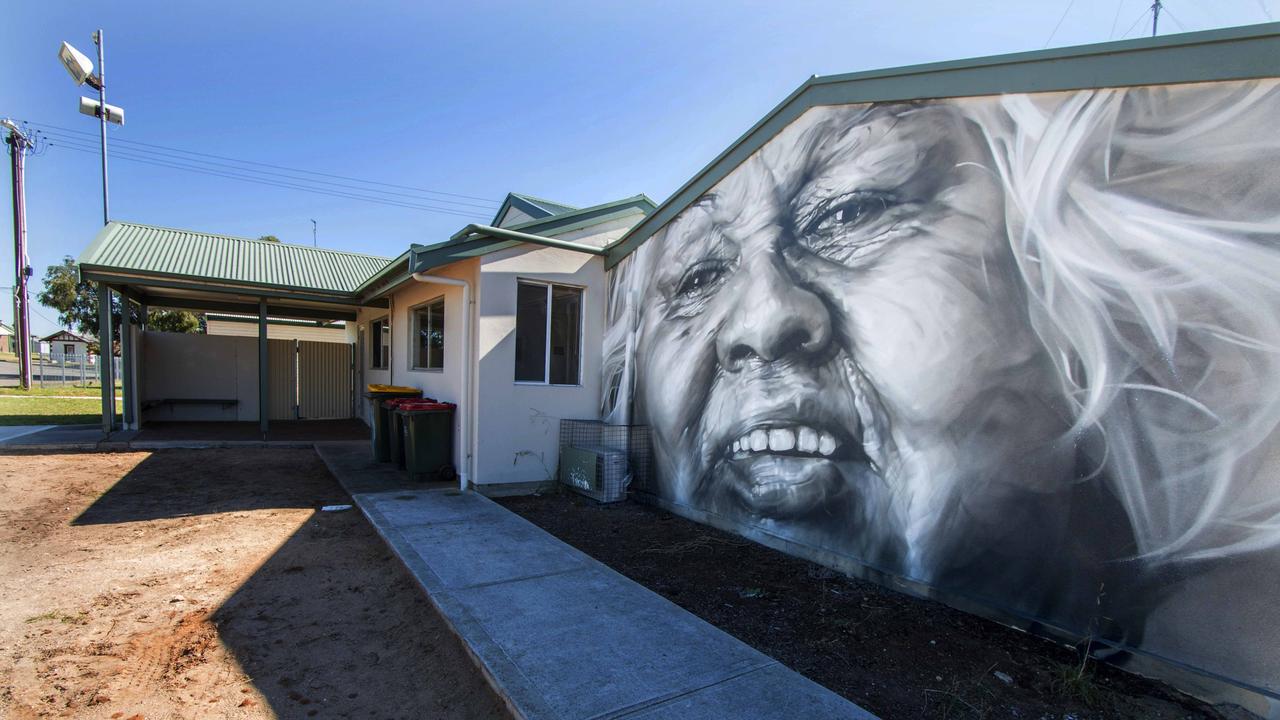 Moorundi Aboriginal community Health Service building Raukkan. Photograph: Coorong council.