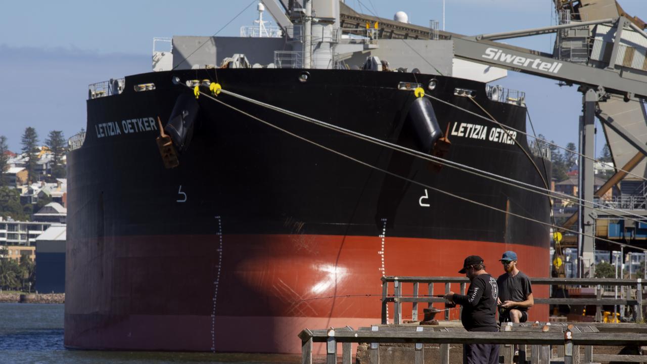 Questions have been asked of China’s stake in the Port of Newcastle. Picture: Peter Stoop