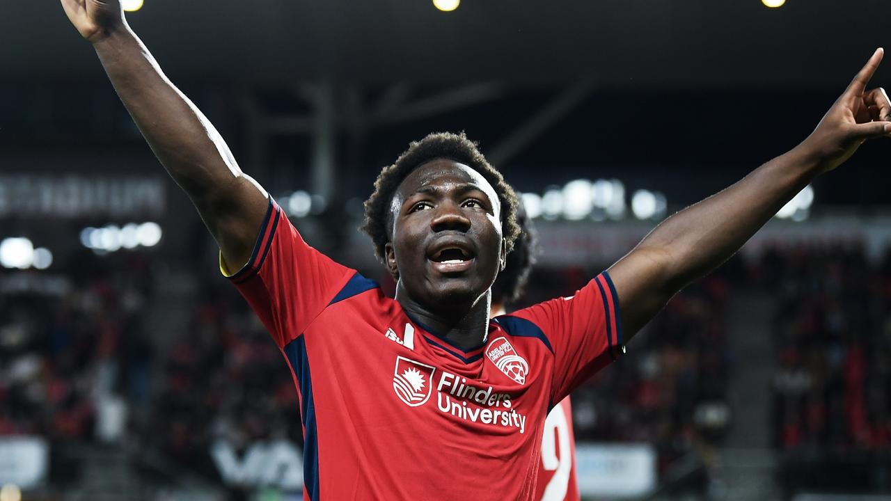 Nestory Irankunda wanted to play for the Olyroos. Picture: Mark Brake/Getty Images