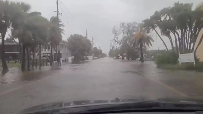 Hurricane Debby Causes Flooding on Anna Maria Island | The Cairns Post