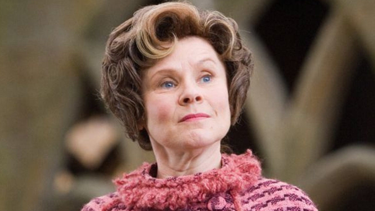 The acclaimed British actress Imelda Staunton played Professor Umbridge in the Harry Potter franchise. Picture: Supplied