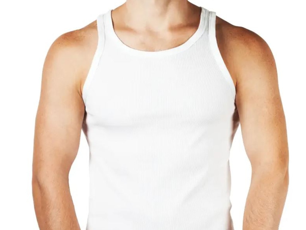 This is not a wife beater: Campaign promotes respect by renaming navy  singlet - ABC News