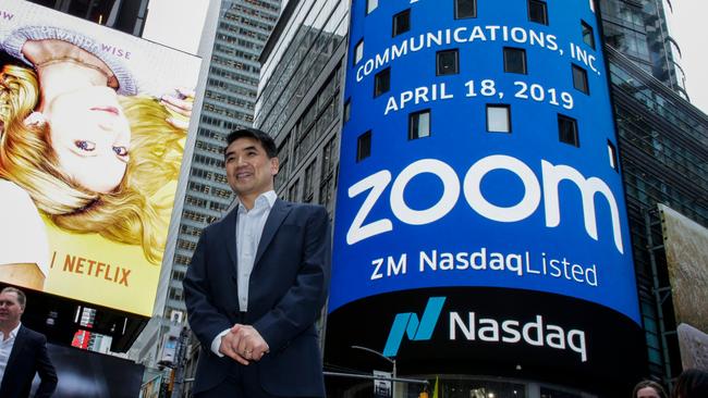 Zoom founder Eric Yuan. (Photo by KENA BETANCUR / GETTY IMAGES NORTH AMERICA / AFP)