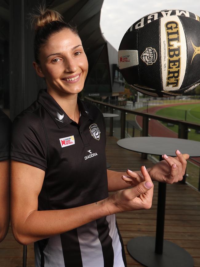 Ravaillion also played for the Magpies, in netball, last season.