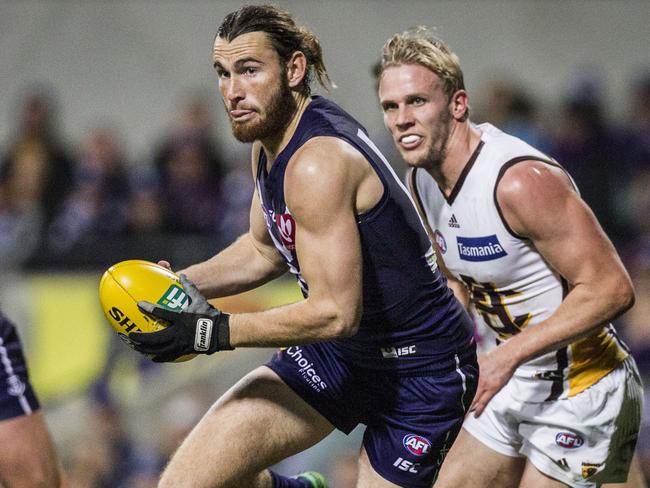 Boom Dockers youngster Connor Blakely faces a stint on the sidelines after dislocating his shoulder. Picture: AAP