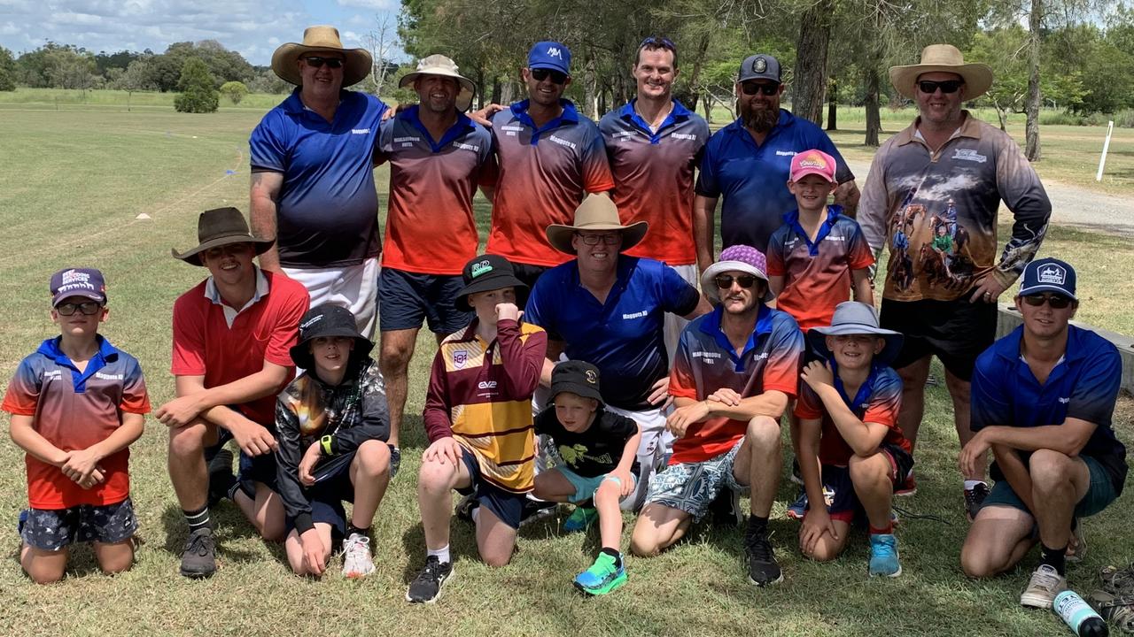 The Marlborough Maggots at Rockhampton Cricket's Country Carnival on January 27, 2025.