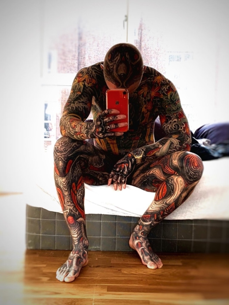 Tattoos: Instagram star Tristan Weigelt unrecognisable after extreme body  art makeover  — Australia's leading news site