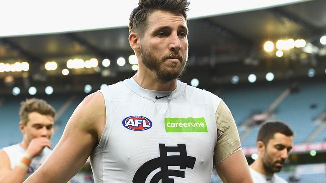 Injuries and form have meant Dale Thomas hasn’t quite lived up to expectation at Carlton. Picture: Getty