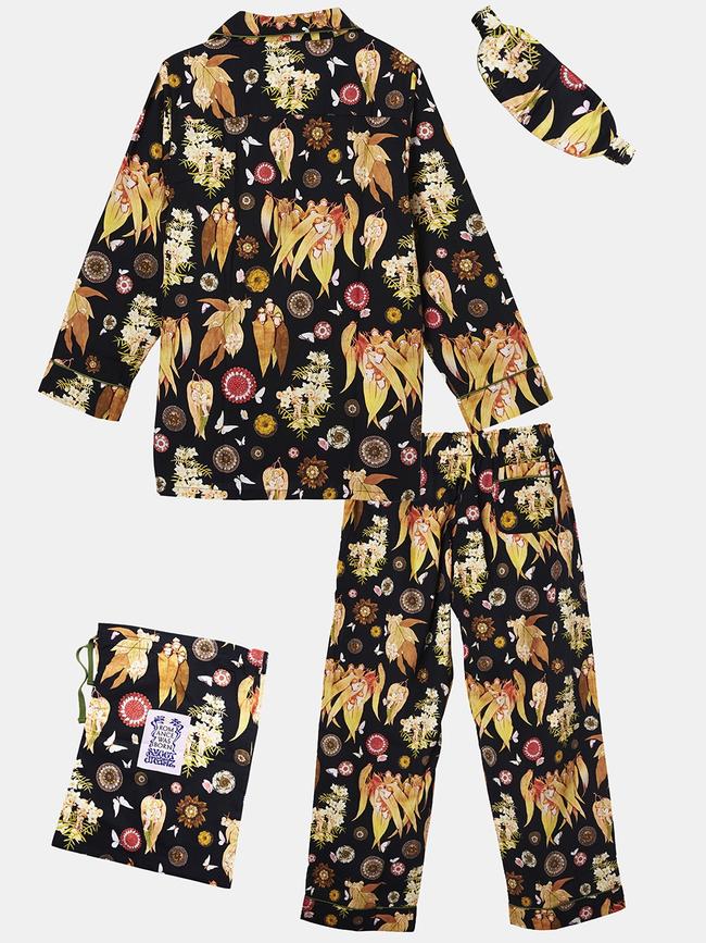 Lockdown attire: Bush gumnuts long pj set.