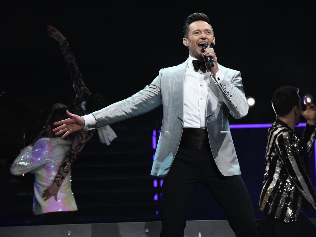 Hugh Jackman performs onstage during Hugh Jackman The Man. The Music. Picture: Getty Images