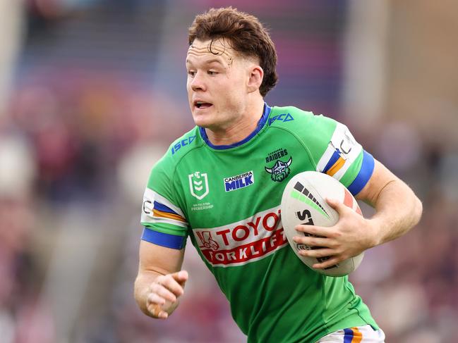 The unearthing of Ethan Strange was a big win for the Raiders. Picture: Mark Nolan/Getty Images