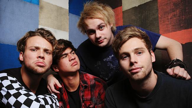 5SOS channel dark days into new album Sounds Good Feels Good | news.com ...