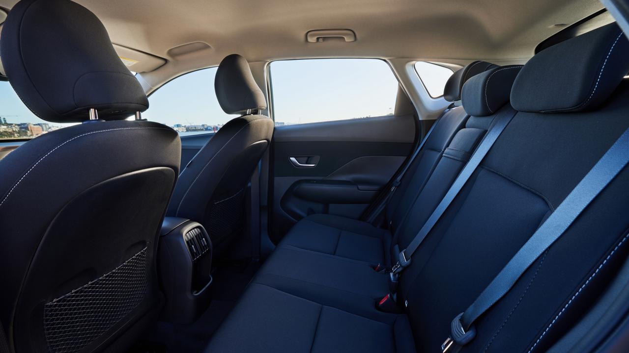 Improved back seat space is one of the key improvements for the 2023 Hyundai Kona.