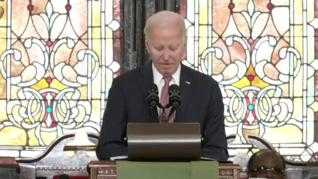 Protesters Interrupt Biden Speech To Call For Gaza Ceasefire | News.com ...