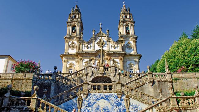 The Sanctuary of Our Lady of Remedies in Lamego.