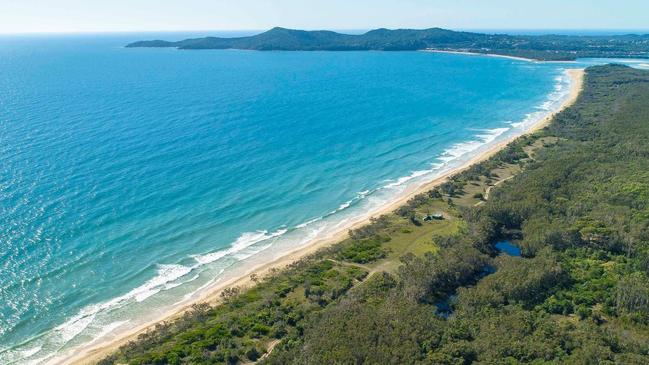 The stunning 40ha property at Noosa North Shore