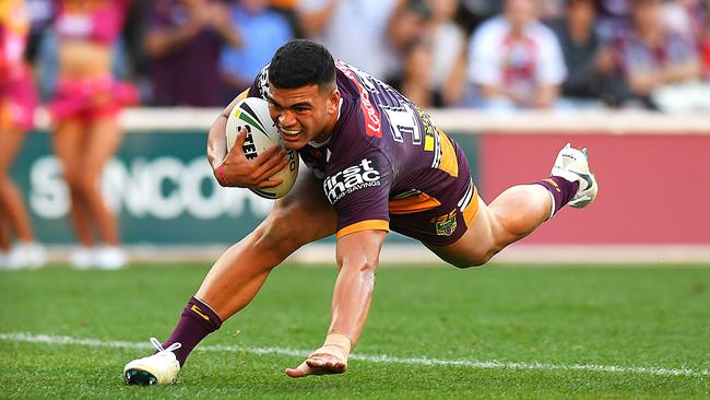 Brisbane’s David Fifita will go for surgery on his injured ankle. (Photo by Albert Perez/Getty Images)