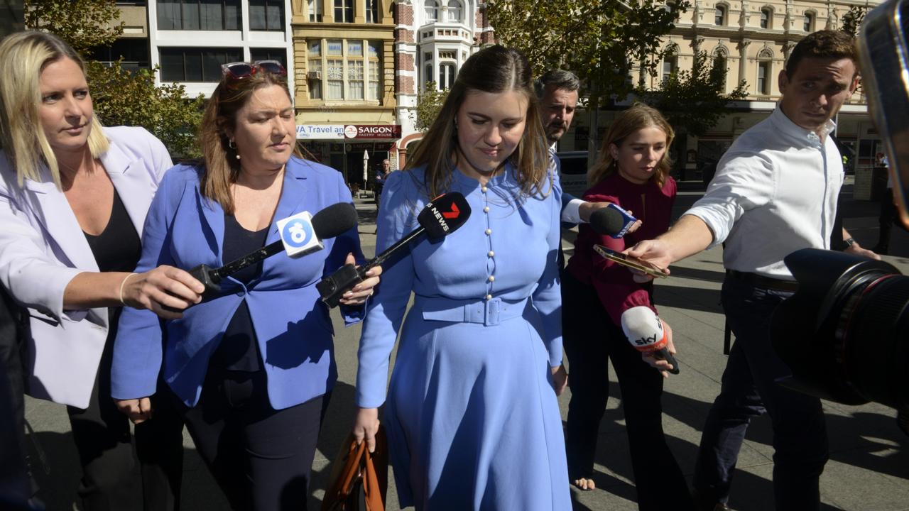 Senator Reynolds is suing Ms Higgins and her husband David Sharaz over a number of social media posts the pair made in 2022 and 2023. Picture: NCA NewsWire / Sharon Smith