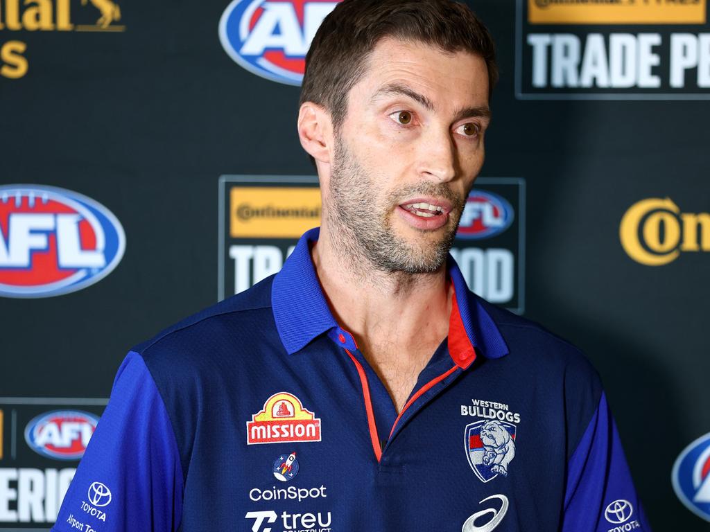 Sam Power has been locked in as the Western Bulldogs executive manager of football. Picture: Josh Chadwick/AFL Photos via Getty Images