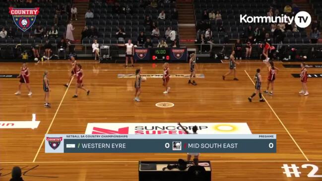 Replay: Netball SA Country Championships Day 2 - Western Eyre v Mid South East (Seniors B Grade Grand Final)