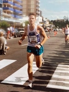 Mark Kendall during his running days.