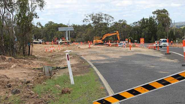 UPGRADE: The new roundabout is set to be complete in April this year. Picture: Liana Walker