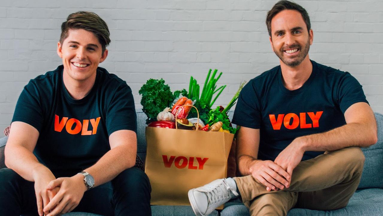 VOLY's co-founders, Mark Heath and Thibault Henry. Picture: Supplied