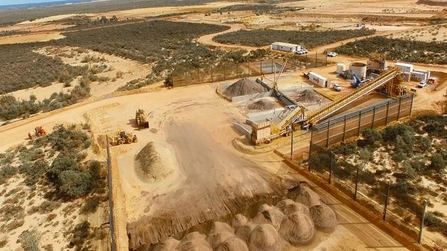 Iluka Resources' rare earths tailings project at Eneabba in WA.