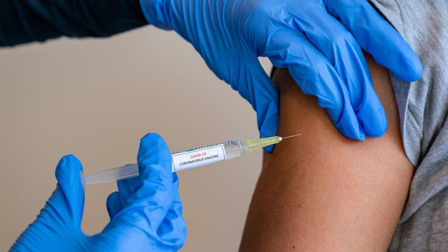 New figures show Covid vaccination rates in Queensland are at their lowest since the jabs were introduced five years ago. Picture: iStock