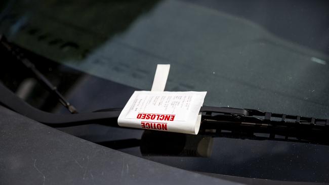 Parking fines in Darwin City rose more than $600,000 from FY23. Picture: Floss Adams.