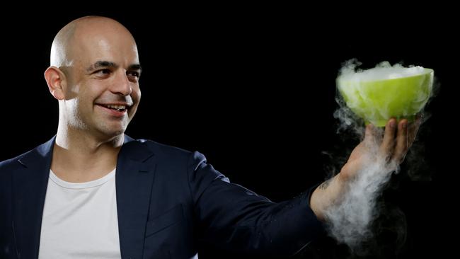 Adriano Zumbo is famed for his weird and wonderful reality defying creations. Picture: Peter Wallis