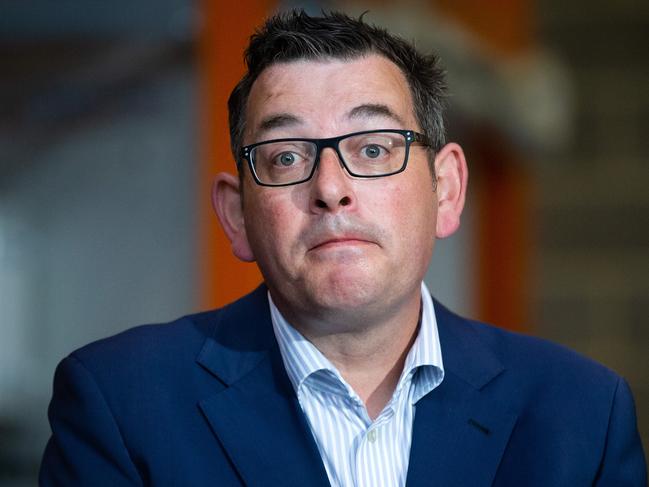 Premier Daniel Andrews controversial pandemic bill is now expected to pass. Picture: NCA NewsWire/Sarah Matray