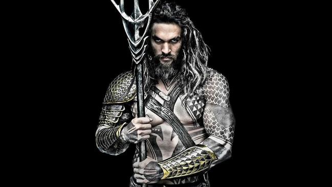 Jason Momoa in Aquaman. Picture: Warner Bros