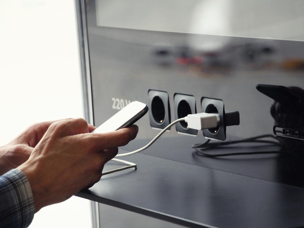 Travellers can protect themselves by using a power outlet and their own charger.