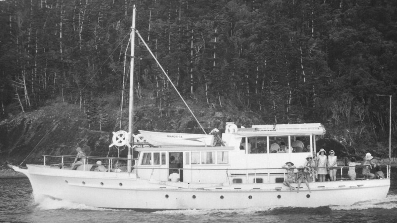 Shangri-La being used as a tourist vessel in the 1960s.