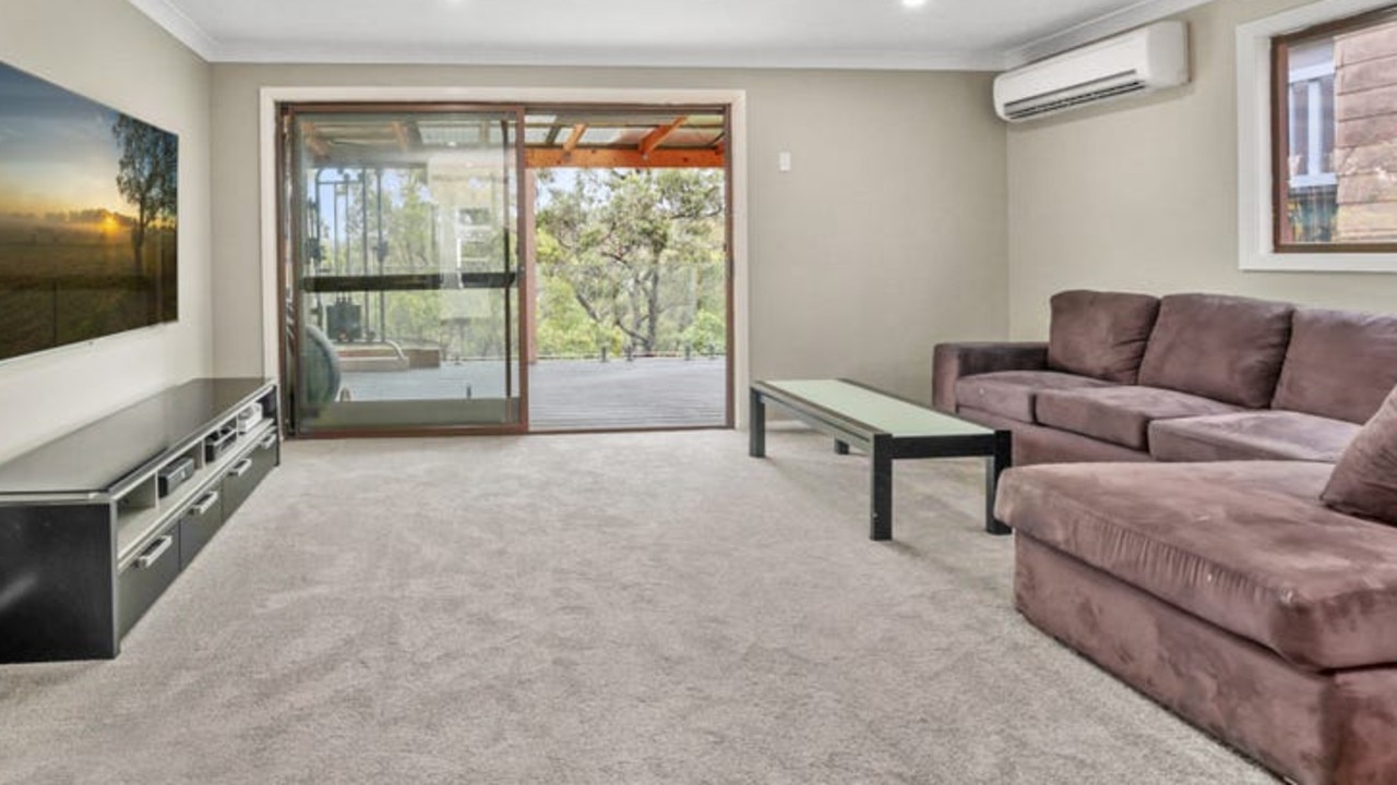 The living room. Picture: rea.com.au