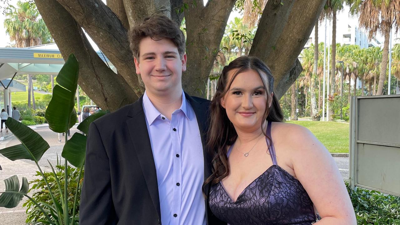 Seth Aveyard and Chelsea Turner at the Orara High School Year 12 formal in 2022. Picture: Matt Gazy