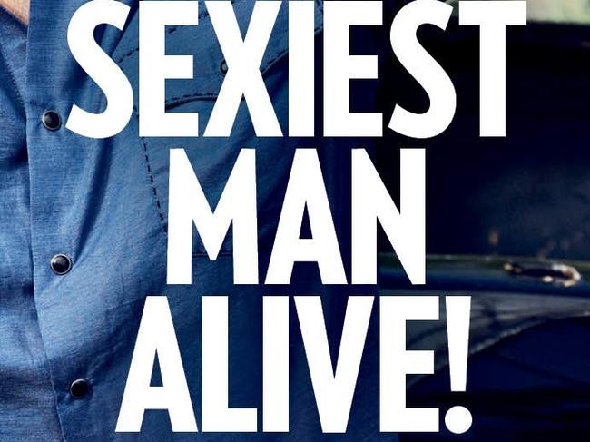 The sexiest man alive, according to People Magazine.