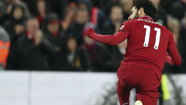 Huddersfield had no answer to Mohamed Salah.