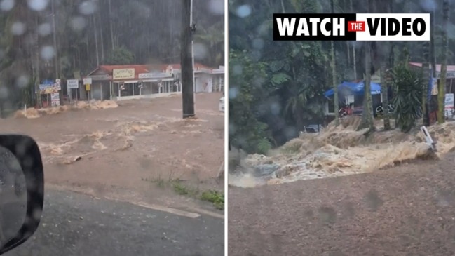 Flooding at Tamborine Mountain