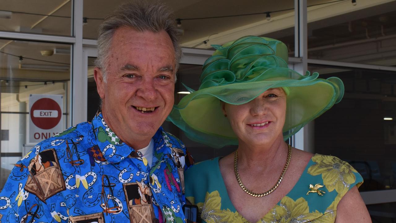Craig Willis and Cathy Willis at the Gympie Times Ladies Race Day 2021. Photo: Elizabeth Neil