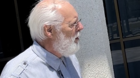 Antonius Laurentius Laurier, 71, leaving Beenleigh District Court.