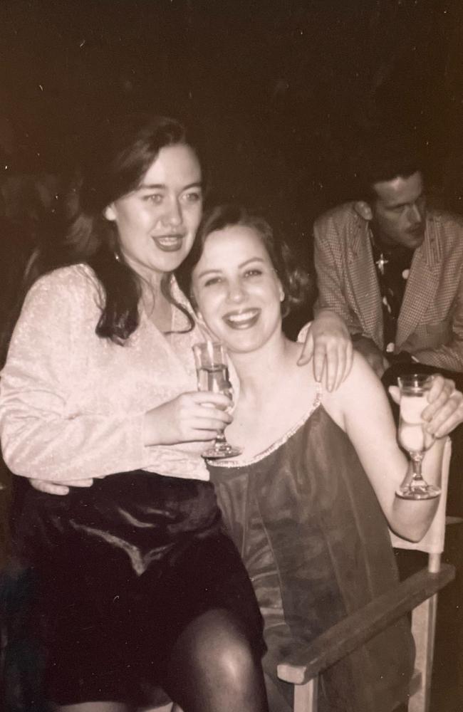 Samantha Maiden and law student Jo Dyer circa the early 1990s.