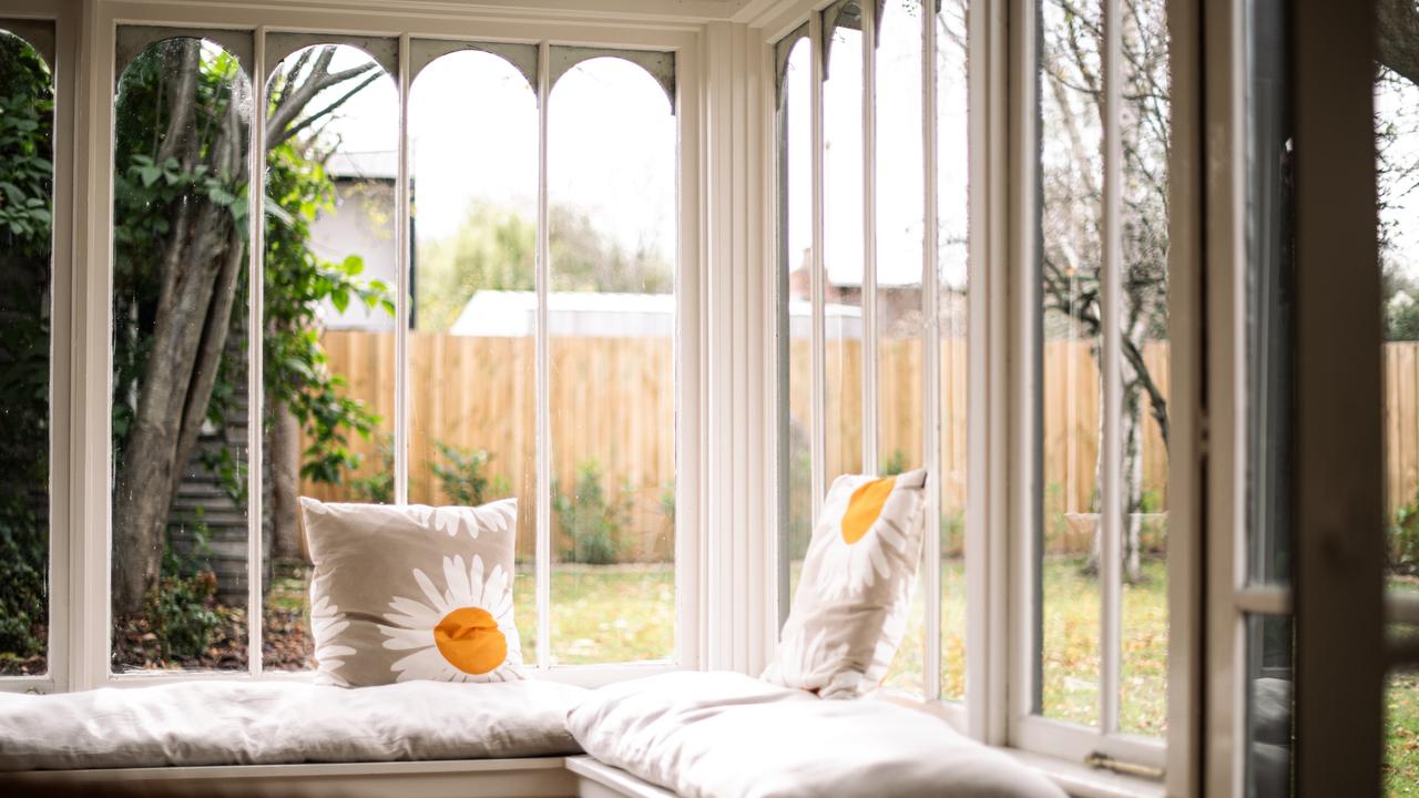 Inside the sunroom at Maple House. Picture: Em Godfrey